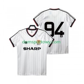 Koszulka Manchester United 94 1983 1984 Retro Wyjazdowe Koszulki Piłkarskie Krótki Rękaw